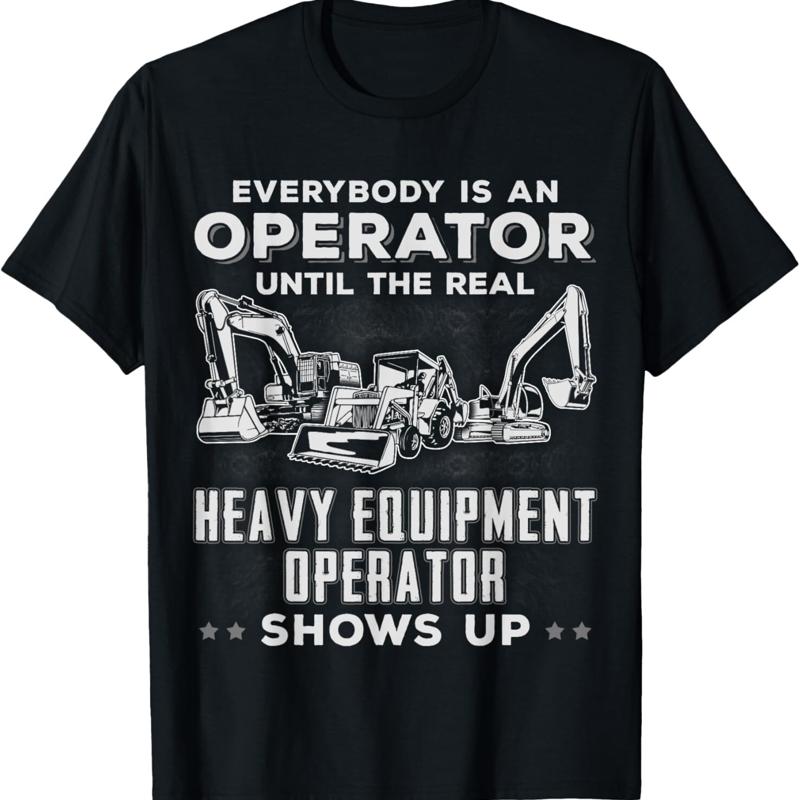 Heavy Equipment Excavator - Kaos Operator Alat Berat Lucu: Excavator,