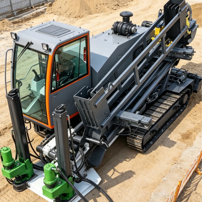 Mesin Bor Horizontal Direction - Heavy Equipment Drilling Rig ulasan dan harga