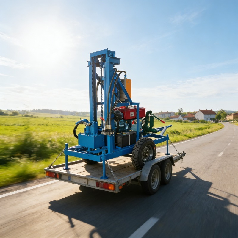 Rig Pengeboran Sumur Air Berli - Heavy Equipment Drilling Rig ulasan dan harga