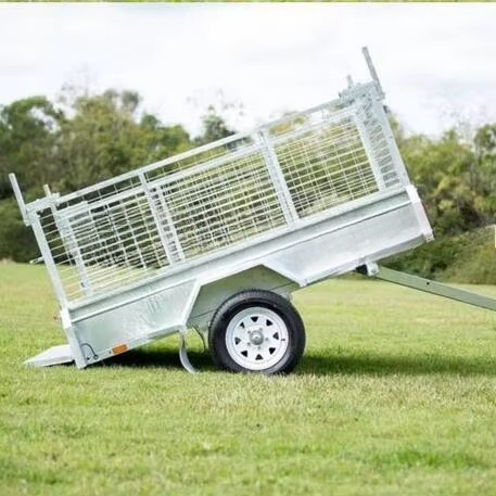 Trailer Box Galvanis Las Penuh - Heavy Equipment Trailer ulasan dan harga