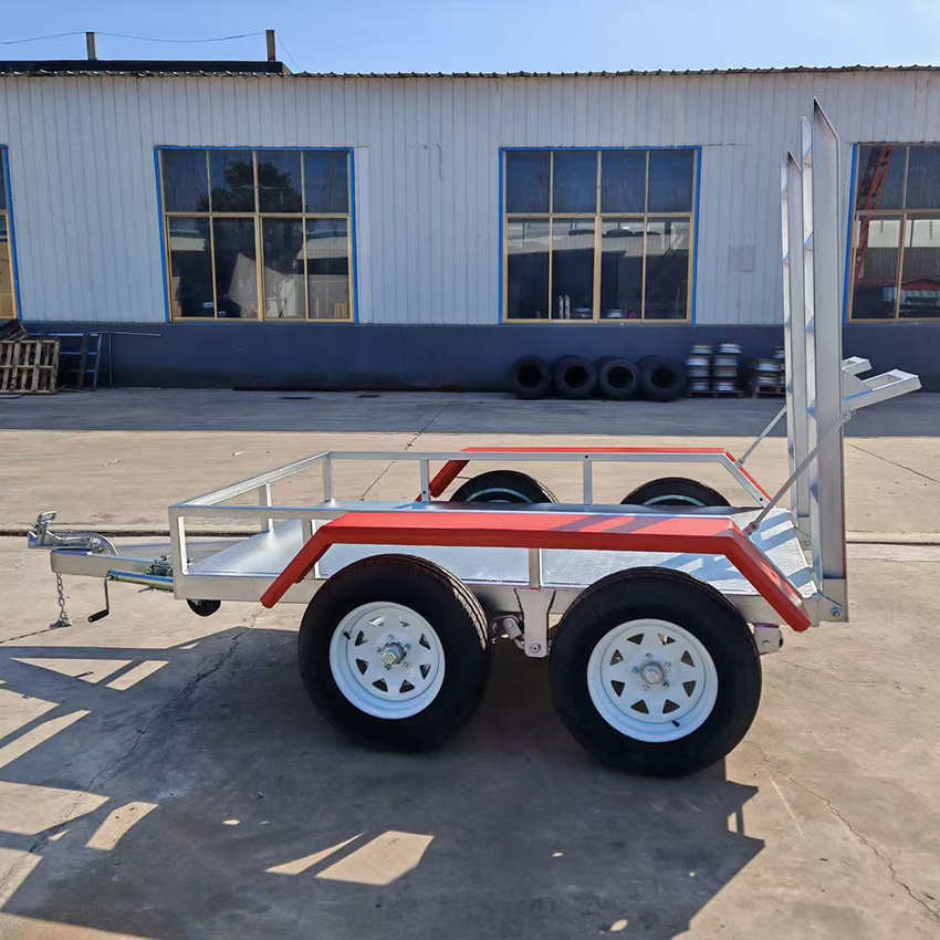 Trailer Hidrolik Otomotif 3-To - Heavy Equipment Trailer ulasan dan harga