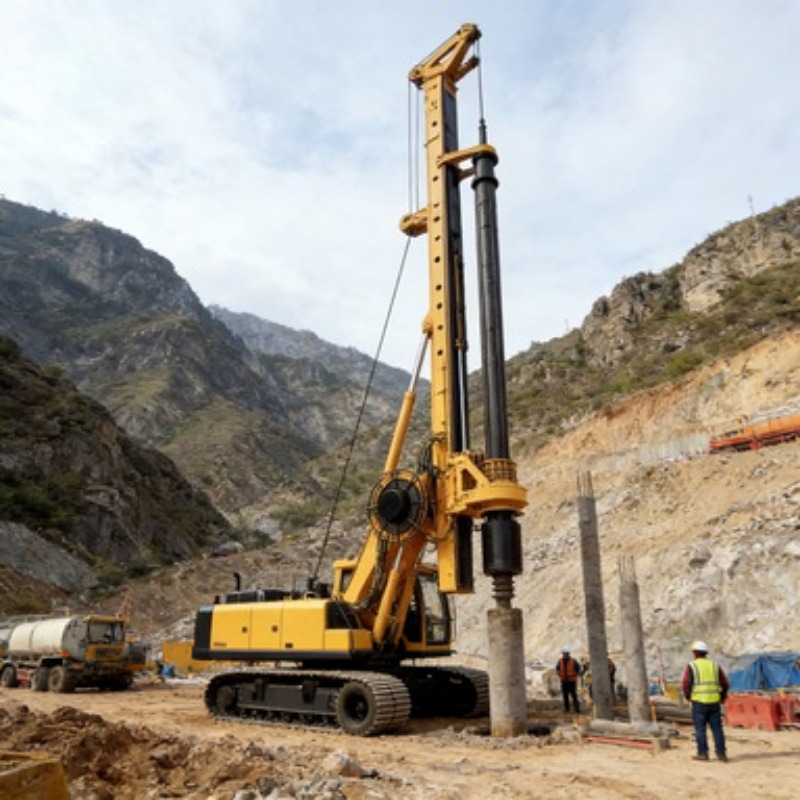 Rig Pengeboran Putar Tugas Ber - Heavy Equipment Drilling Rig ulasan dan harga