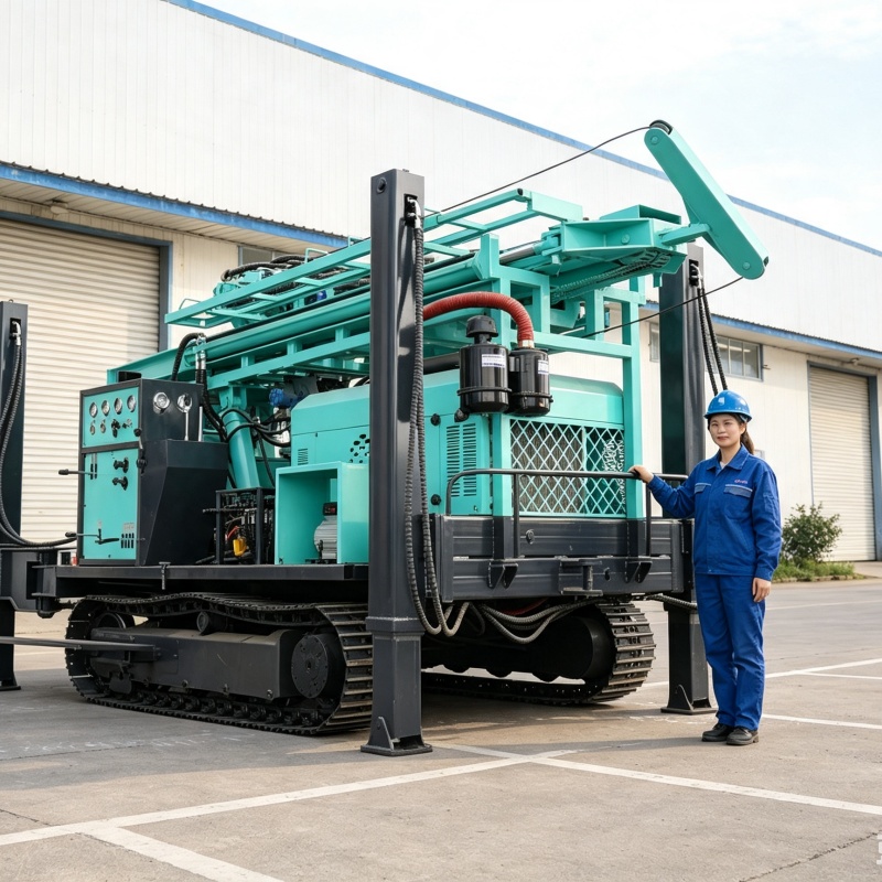 Rig Pengeboran Sumur Air yang  - Heavy Equipment Drilling Rig ulasan dan harga