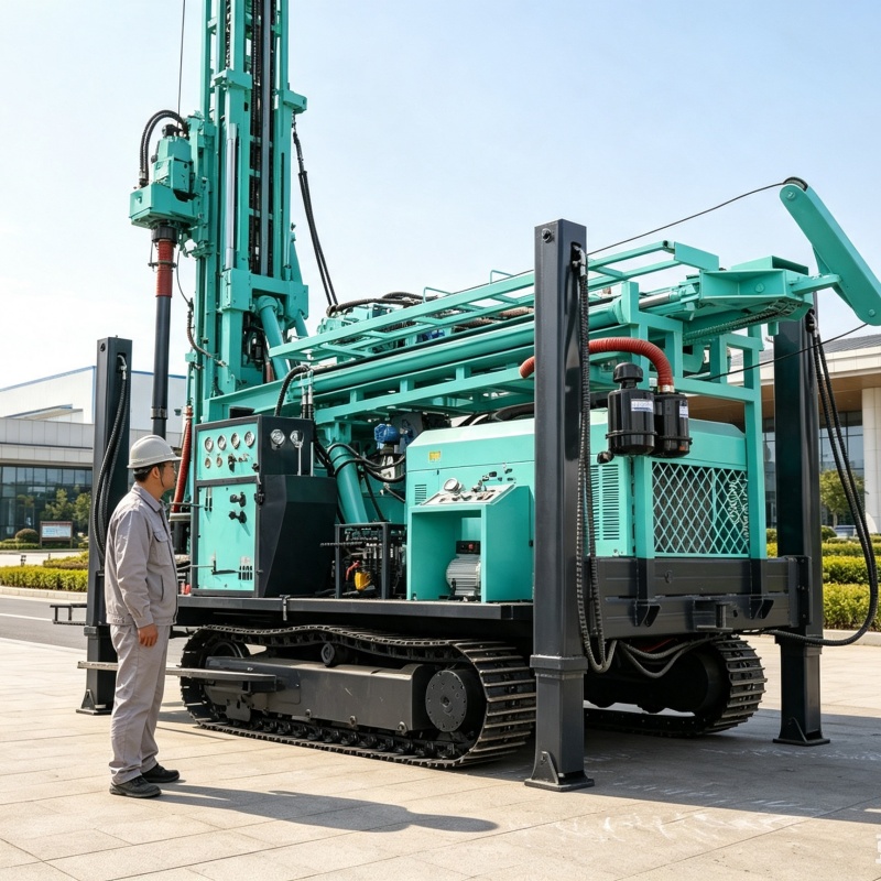 Rig Pengeboran Sumur Air yang  - Heavy Equipment Drilling Rig ulasan dan harga